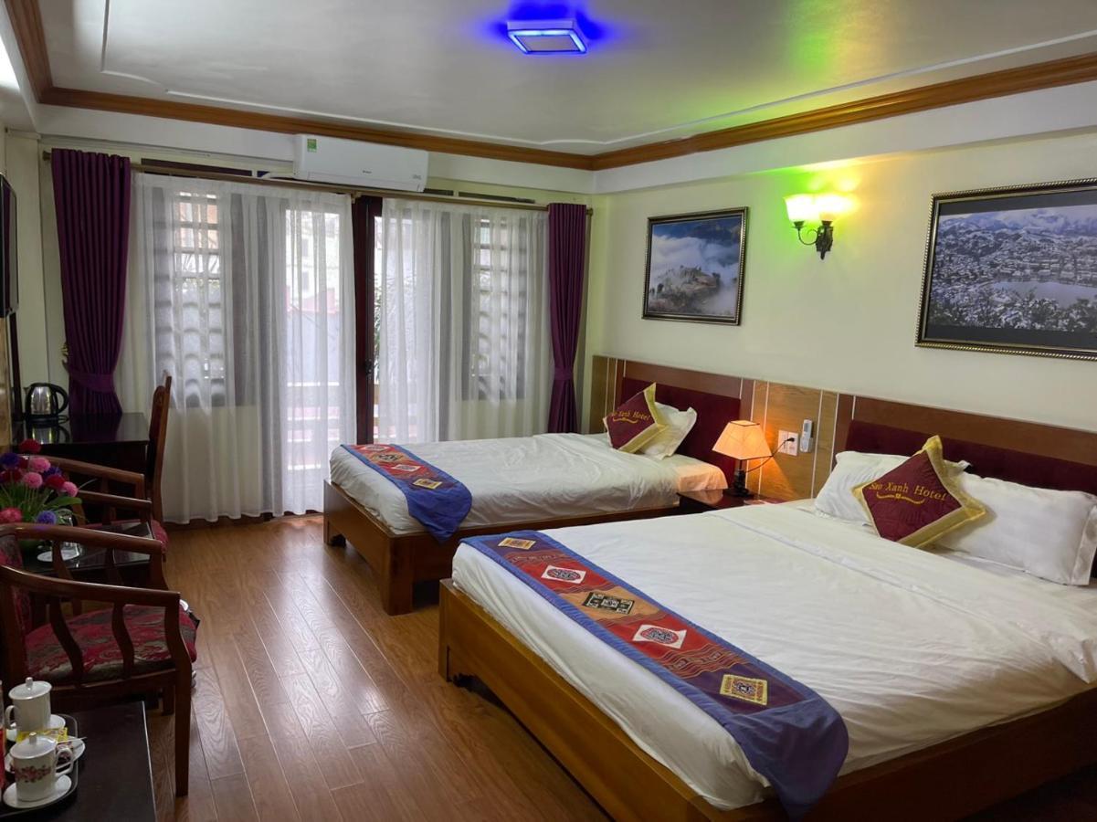 Hotel Sao Xanh Sapa Exterior photo