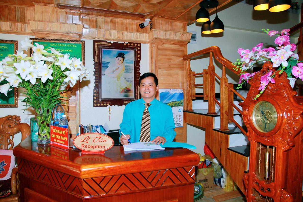 Hotel Sao Xanh Sapa Exterior photo